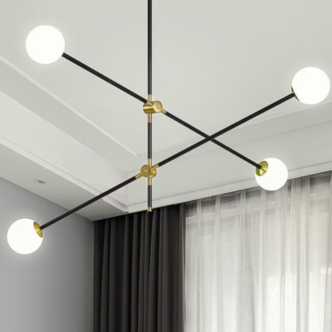 Ģeometriska Lampa, Melna