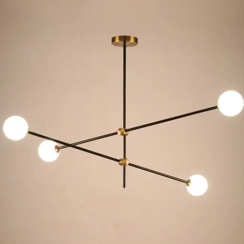 Ģeometriska Lampa, Melna