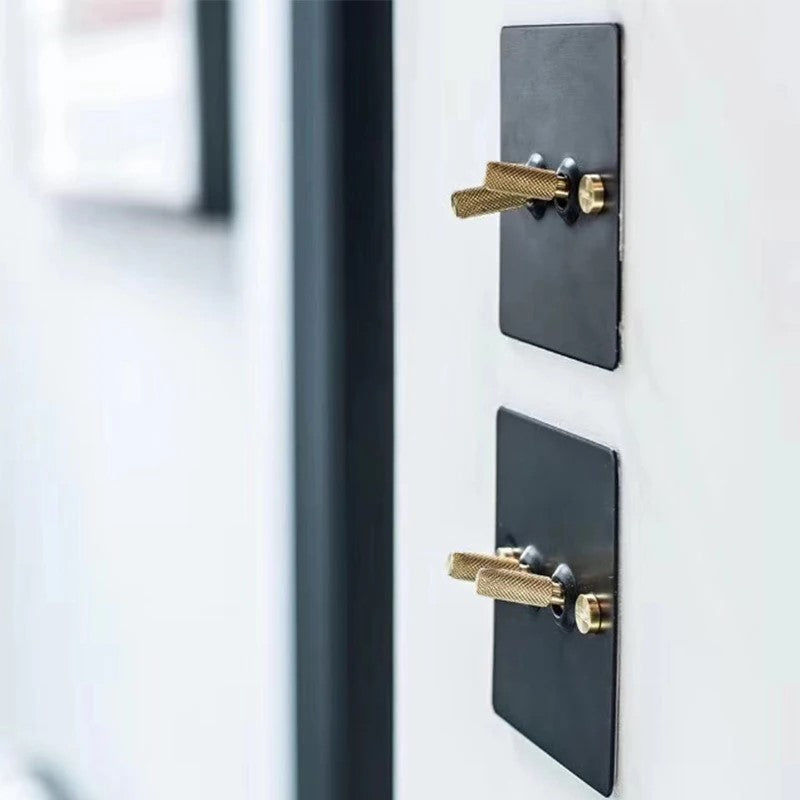 Stainless Steel Light Switch and Sockets with Screws